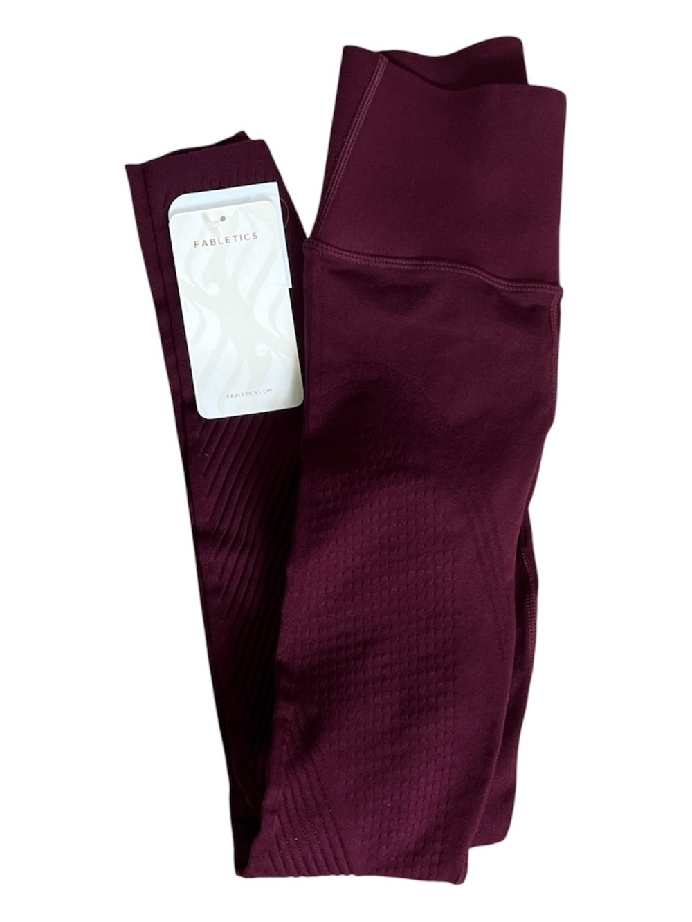 Fabletics Womens Plum high waisted,Skulp-knit Leggings